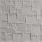 Ekena Millwork 19 5/8in. W x 19 5/8in. H Modern Square EnduraWall Decorative 3D Wall Panel Covers 2.67 Sq. Ft. WP20X20MSCDB - alternate 5